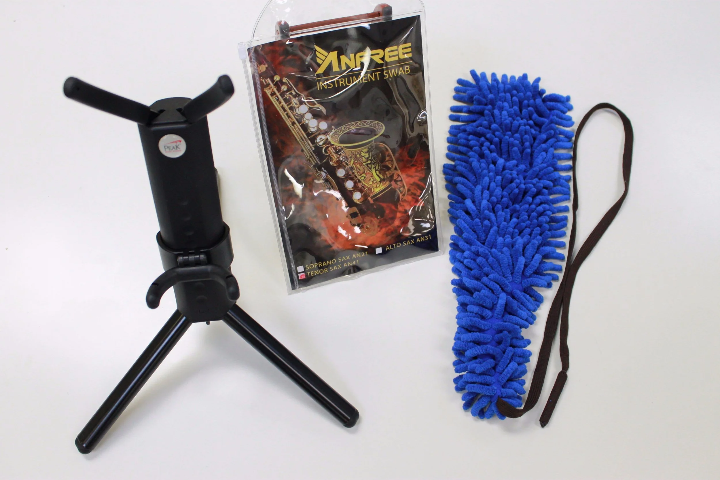 Saxophone Stand + Anfree Swab — Peak Stands-The Best Portable Stands